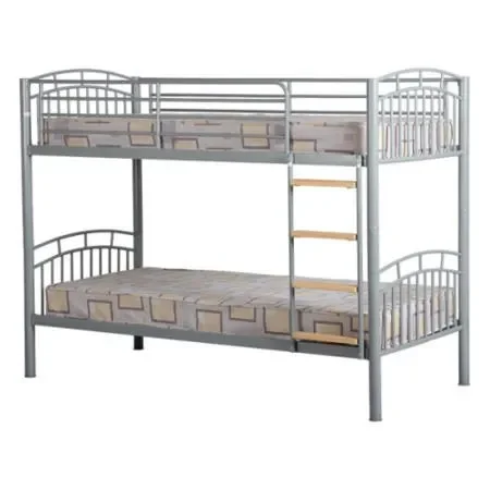 Cheap Metal Design Two Layers Bed Simple Style Good Quality School Furniture Bed