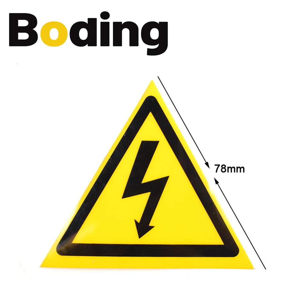 BODING CNC Engraving Machine Pointing Labeling Warning Stickers X Y Z Axis Label Engraving Machine Instruction Label