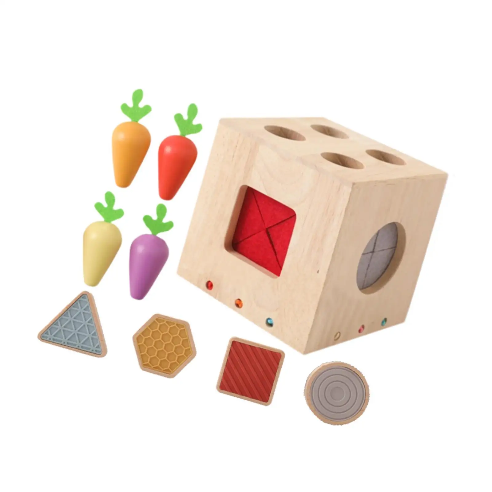 Baby Activity Cube Learning Acvtivity Interactive Game Color Recognition Early