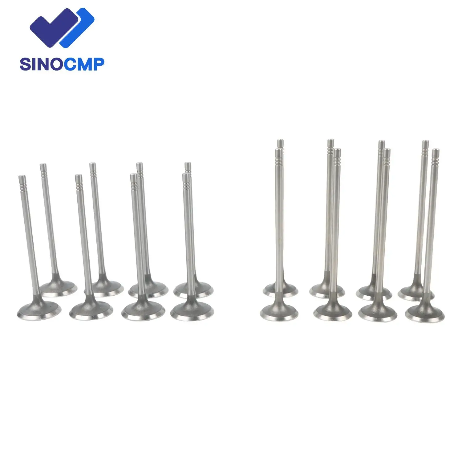 

8pcs 11347585901 11347547187 111226 539031 Exhaust & Intake Valves For BMW N13 N18 114i 116i 118i 120i 316i Mini Cooper Clubman