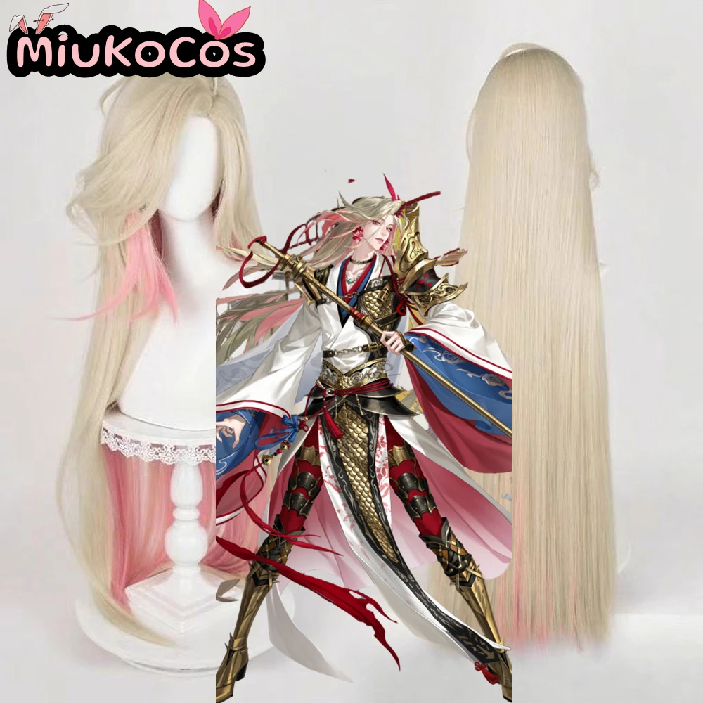 

IN STOCK Zhang He Cosplay Wig MiukoCosplay Game Ashes of the Kingdom Cosplay
