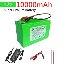 12v Battery pack rechargeable lithium ion battery solar Electric toy car Storage battery with BMS