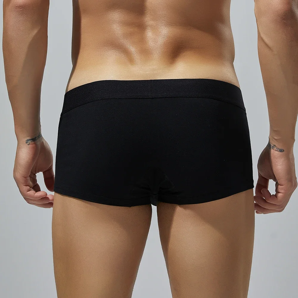 SEOBEAN-Calzoncillos de tiro bajo para hombre, Boxer de dragón, ropa interior, año del Dragón, nuevo