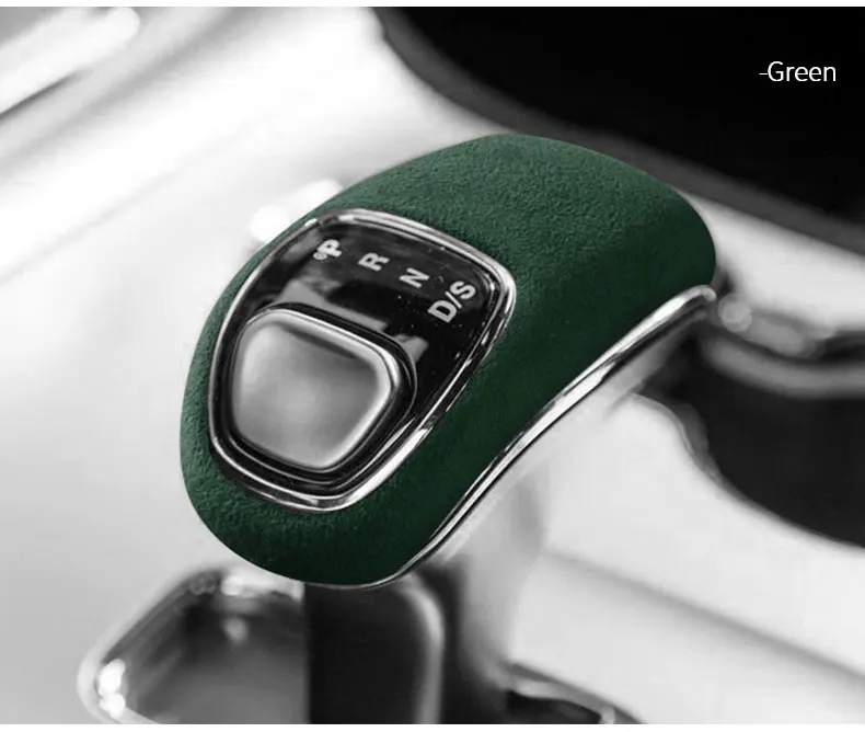 Für Jeep Grand Cherokee SRT 2014–2015, hergestellt aus Alcantara, Schaltknauf-Abdeckung, Kofferraum, kratzfest, Auto-Innenraum-Tuning-Zubehör – Detail 12