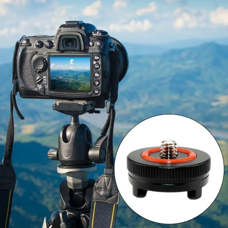 E56B Camera Flash Shoe Mount Adapter with 1/4