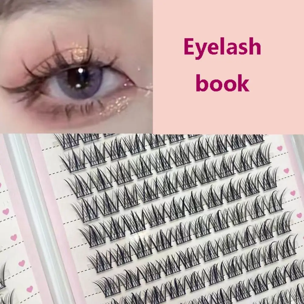 Personal Mix 32 Rows Eyelashes Book Lightweight Lazy People Trilogy Fake Eyelashes Cute Large Capacity Beauty Tools Makeup