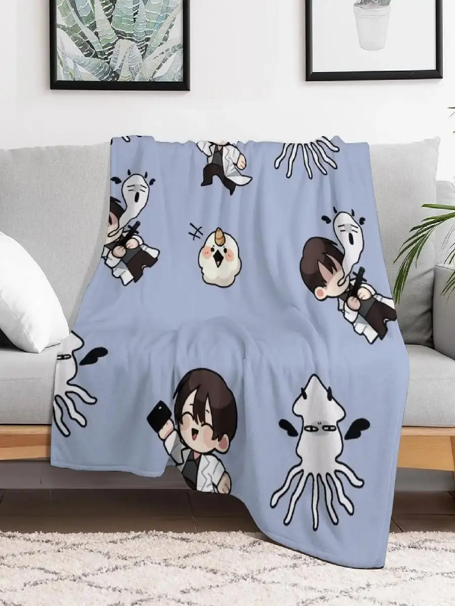 Omniscient Readers Viewpoint Throw Blanket Decorative Cozy for Sleeping Beach Days Perfect for Wednesday Snuggles