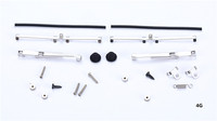 Diy Wpl-d12 1/10 Suzuki Carry Rc Minivan Truck Metal Wiper Wpl-d12 Metal Wiper