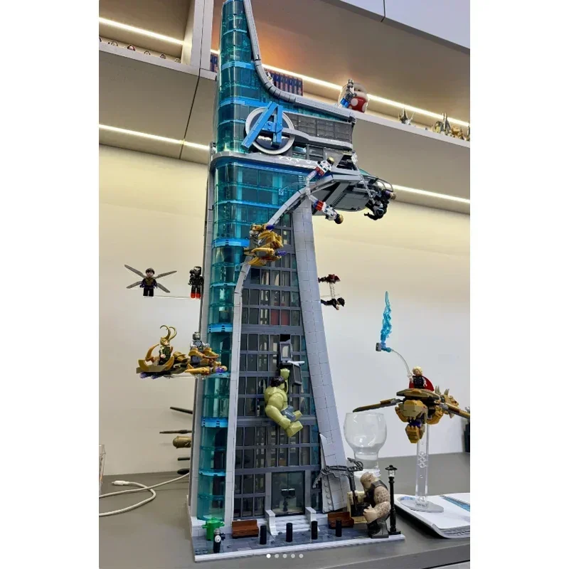 الأسهم 5201 قطعة برج المعركة وحدات نموذج بنة 76269 الجمعية الطوب الكلاسيكية برج العمارة اللعب الصبي هدايا عيد الميلاد