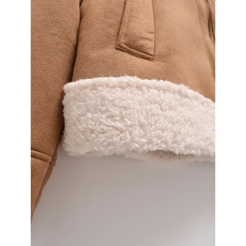 TRAFZR manteau rembourré nouveau dans les vêtements d'extérieur Vintage fourrure recadrée Parkas de neige élégant luxe femmes manteaux chaud femme manteaux d'hiver