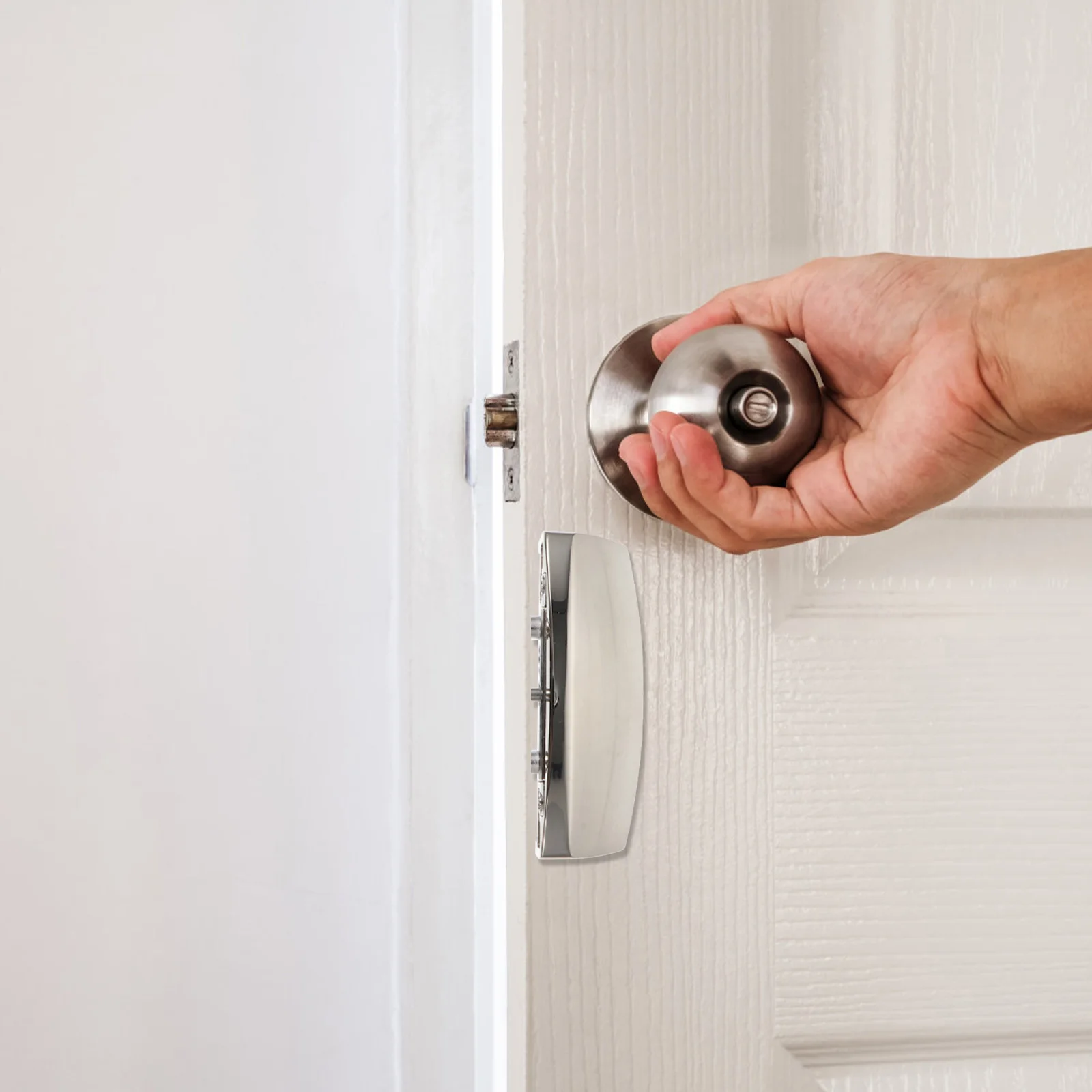 

1pc Push Button For Cabinet Door Catch Bolt Rv Van Latch Furniture Drawer Boat Cabinet Door Catch Lock Table Camper Cupboard