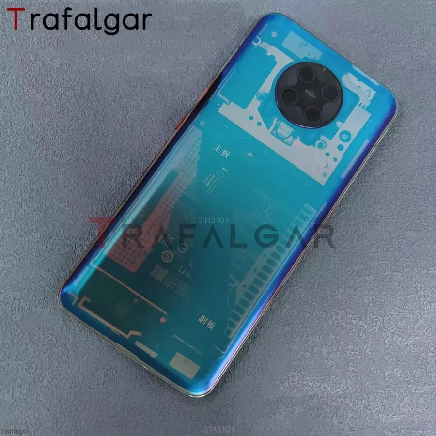 Transparent Glass Back for Xiaomi Poco F2 Pro