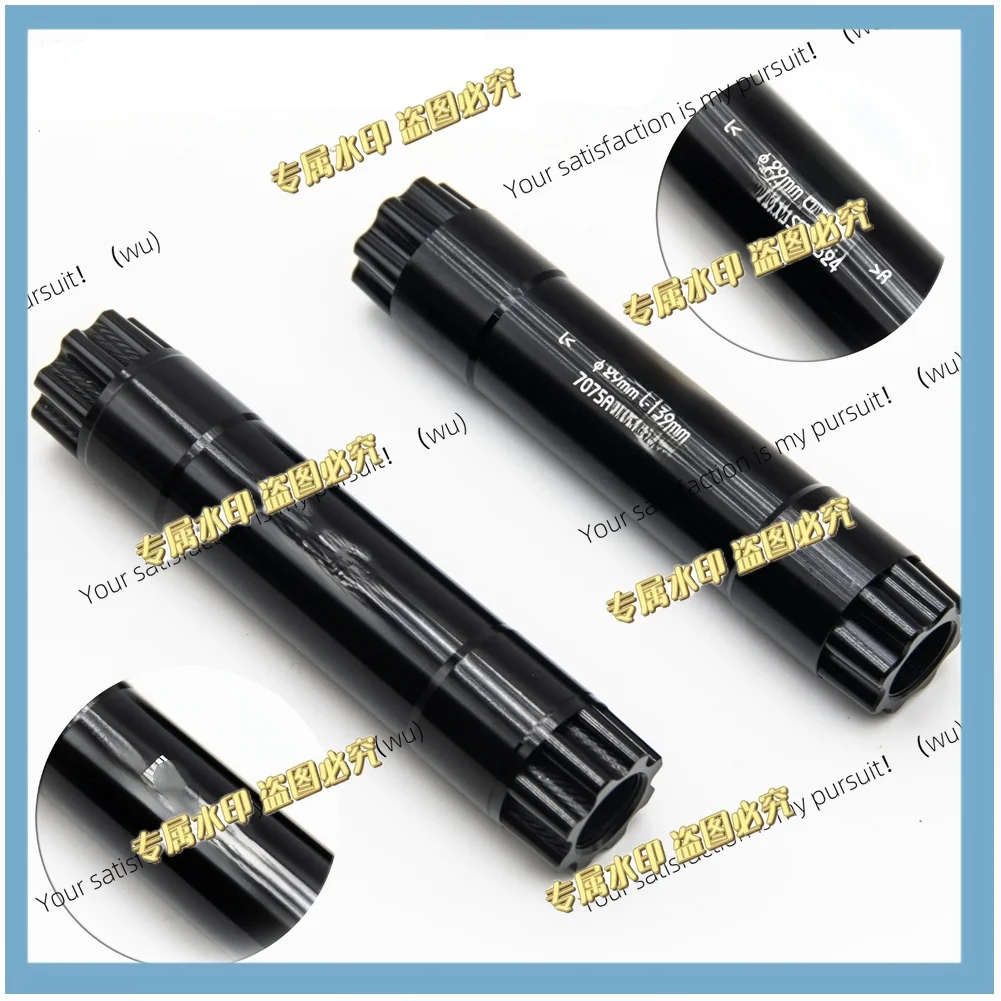 CNC machined crank spindles for SRAM 29mm shafts with lengths of 122/130/139/145mm