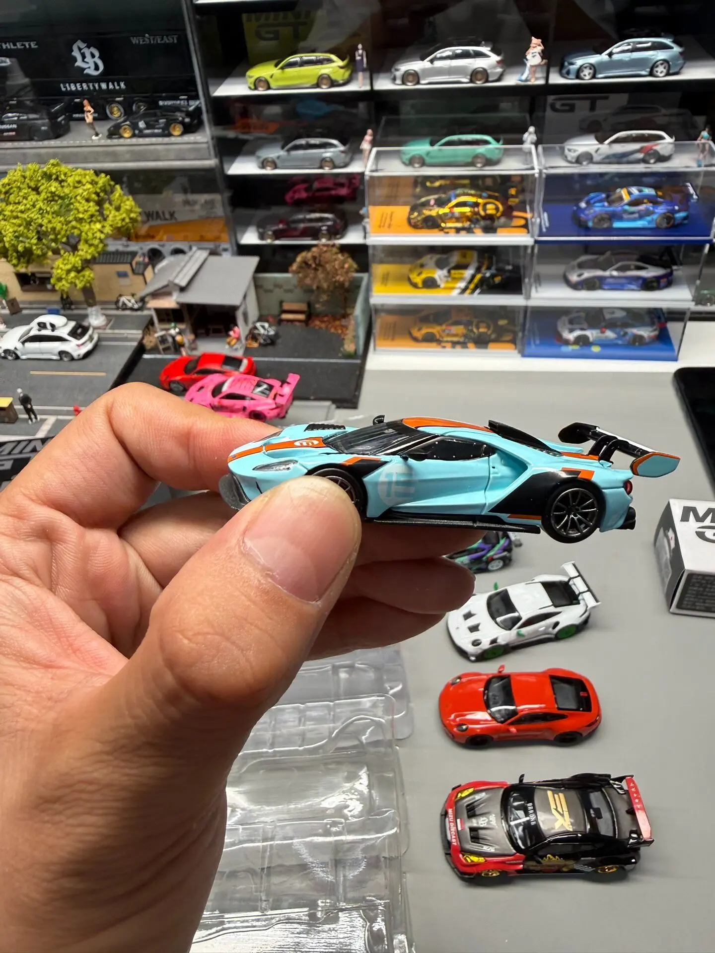 Diecast Minigt 1:64 Scale Ford GT Mk II Alloy Car Model