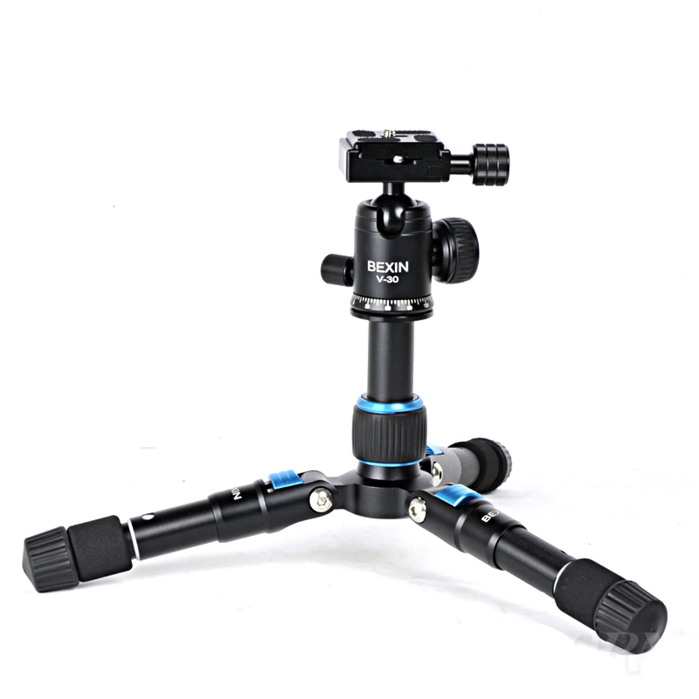 BEXIN MS08 Desktop Mini Tripod Portable for Phone Self-timer Live Tripod Camera Photography SLR Tabletop Mini Ball Head Tripod