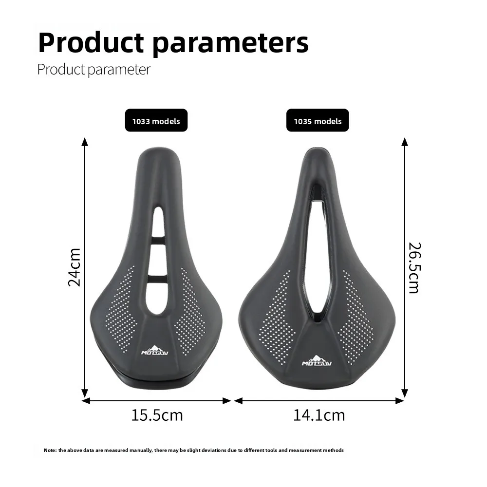 Mountain bike seat cushion road bike seat cushion comfortable and breathable competition bike