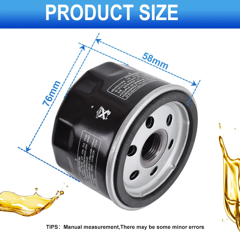 

Motorcycle Accessories Oil Filter for Gilera Scooter 800 GP GP Centenario 2008-2014