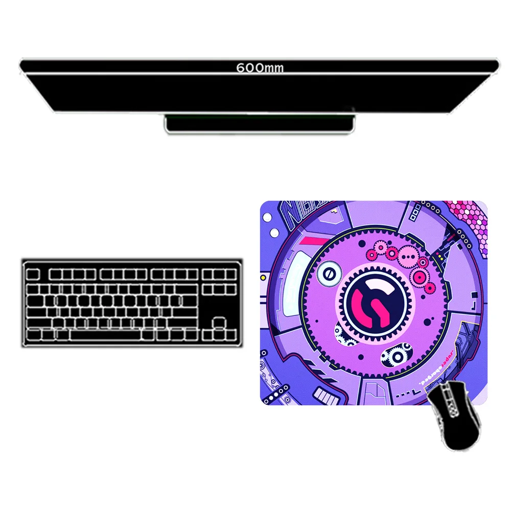 Ästhetische Gummi Pads 400x450 Longteng Huoyun Mousepad Tiger Nicht-slip Matte 4mm Kleine Maus Pad Drachen gaming Zubehör Gamer Pc