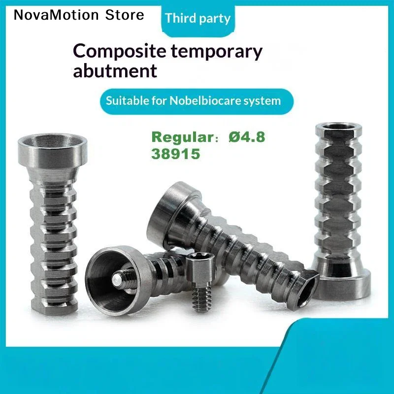 [NM]Temporary Cylinder For Multi-unit Abutment Fits Nobel Biocare Prosthetic Screw Retained Abutment[NM]