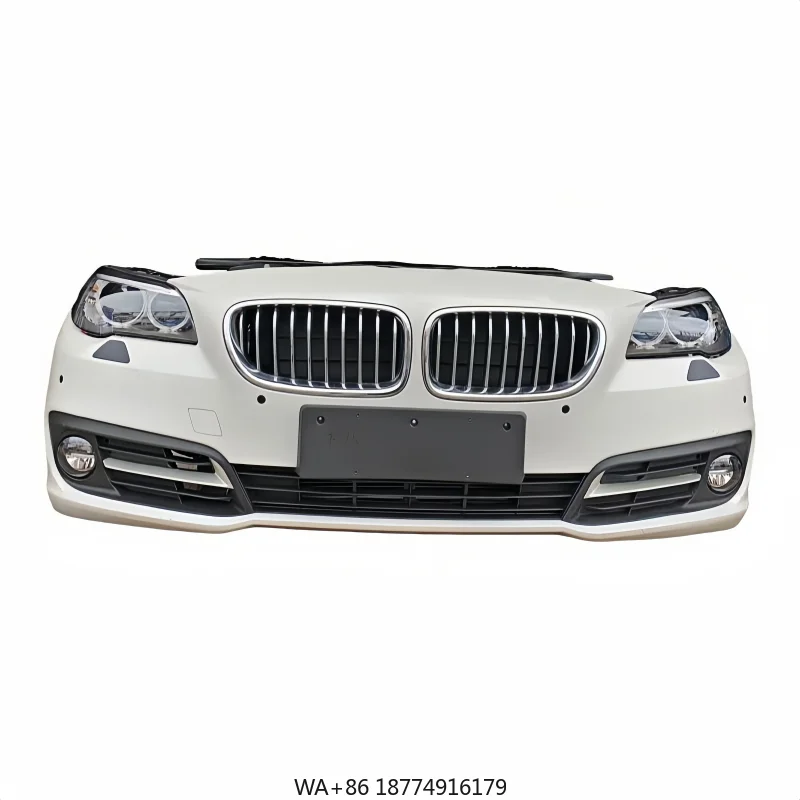 

Б/у передний бампер, арка колеса, боковая юбка в сборе для 5-й серии F10 F18, большая центральная решетка с заднем положения