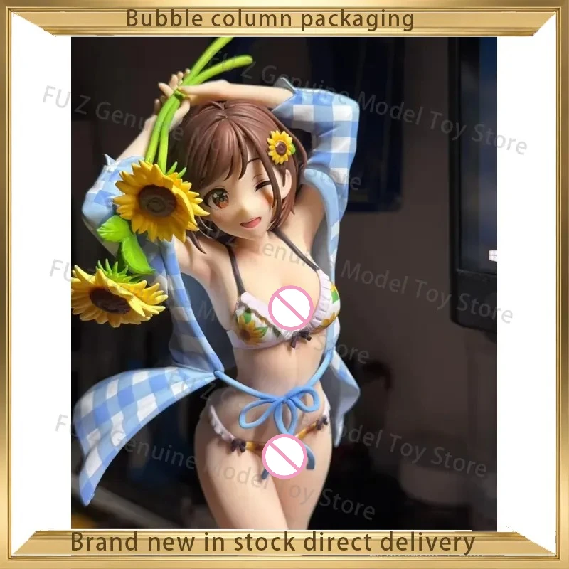 Figura Coleccionable de PVC de Anime, Chica Girasol de Verano, Escala 1/7, de Mataro, para PLUM