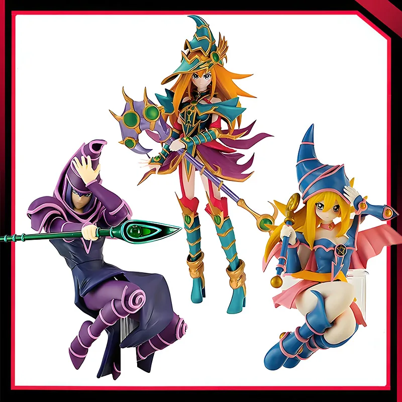 

In Stock Original KONAMI Yu-Gi-Oh! Official Card Game Equal Arts Black Magician Girl Magician Valkyria Dark Magician Model Toy