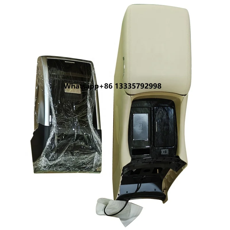 

Car Armrest Storage Boxes Central Armrest Box With Wireless Charging Function Use for Alphard /Vellfire 20/30 Series