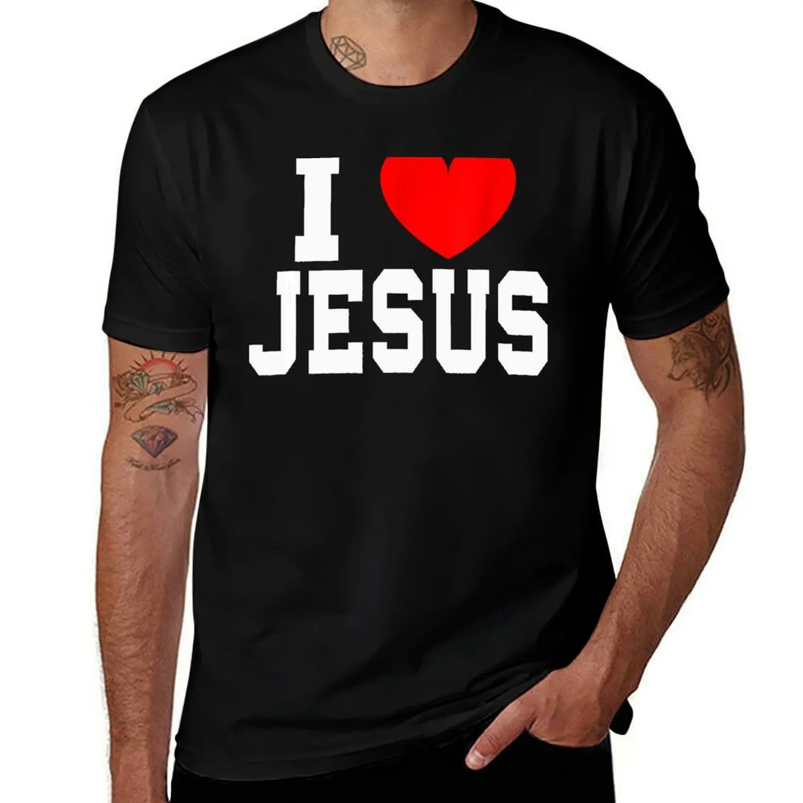 

I Love Jesus T-Shirt affliction shirts summer clothes Louboutins anime shirt t shirts for men