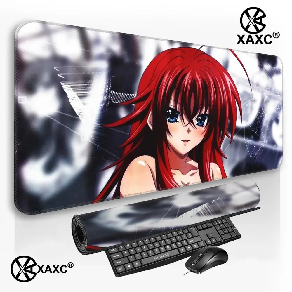 High School DxD Rias Gremory Mouse Pad Computer Laptop Rubber Non-slip Mouse Mat Mousepad Gamers