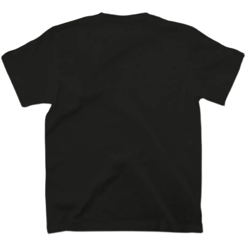 Pure Cotton ort Sve T-irt Men's Street Sle round Ne Print Casual Summer Top Not ng Candy loween Fun