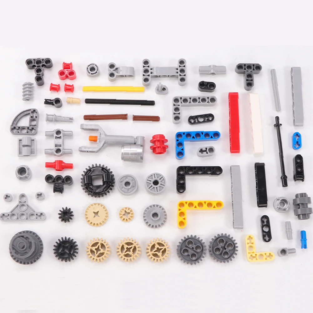 Technical Bricks Parts Bulk Gear Cross Axle Lift Arm Pin Connector Beam Tech Panel Loose Pack MOC Power Functions Building Block