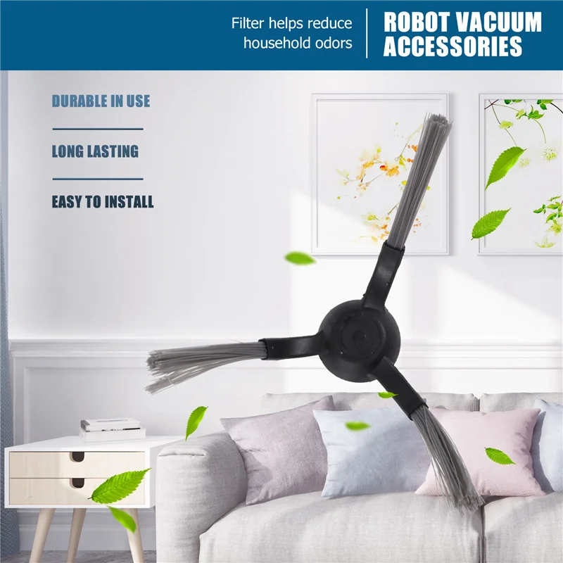 M04K الجانب الرئيسي فرشاة ممسحة القماش ل Viomi V2 برو V3 ممسحة تصفية HEPA V-RVCLM21B اكسسوارات مكنسة كهربائية روبوت قطع الغيار