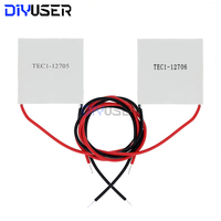 DIYUSER TEC1-12706 12706 TEC1-12715 TEC1-12705 Thermoelectric Cooler Peltier 40*40MM 12V New of semiconductor refrigeration