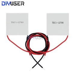 DIYUSER TEC1-12706 12706 TEC1-12715 TEC1-12705 Thermoelectric Cooler Peltier 40*40MM 12V New of semiconductor refrigeration