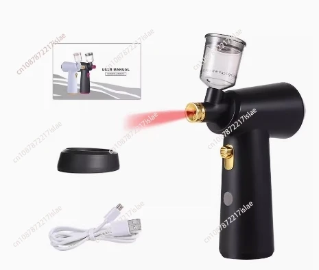 

Wireless Rechargeable Cordless Barber Scalp Care Air Brush Hair Airbrush Barber