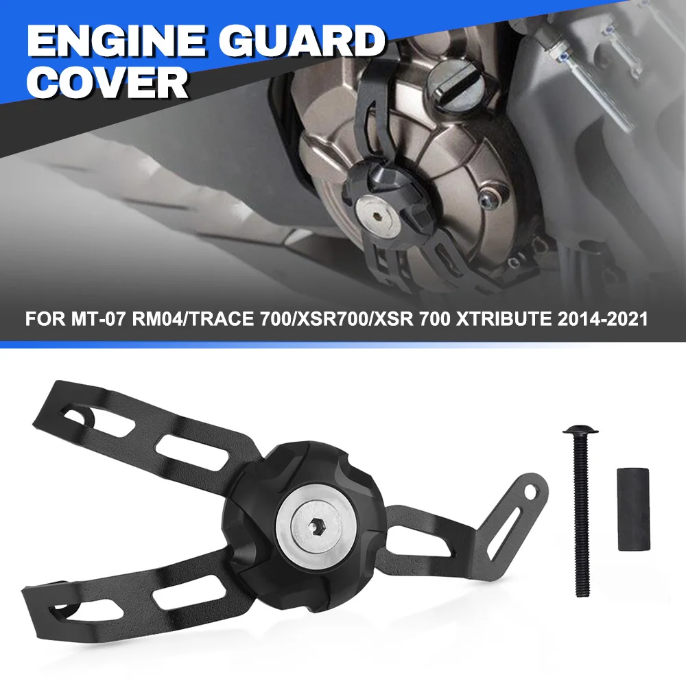 

Alternator Cover Engine Insulation Protection Guard For Yamaha MT-07 RM04/TRACE 700/XSR700/XSR 700 XTribute 2014-2021 Motorcycle