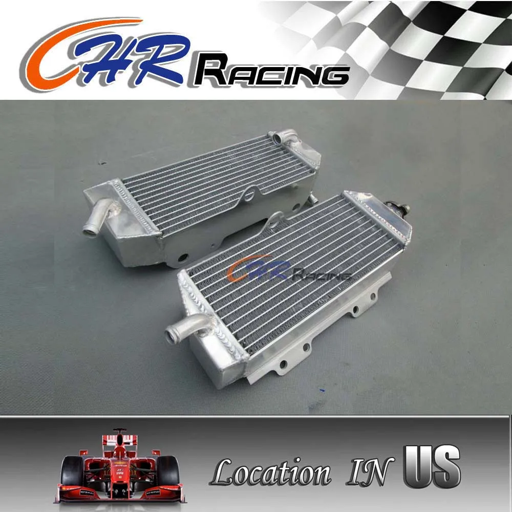 NEW L+R all Aluminum Radiator For 2000-2002 Yamaha WR426F WR 426 F 100% welding durable Cooling Coolant 2000 2001 2002