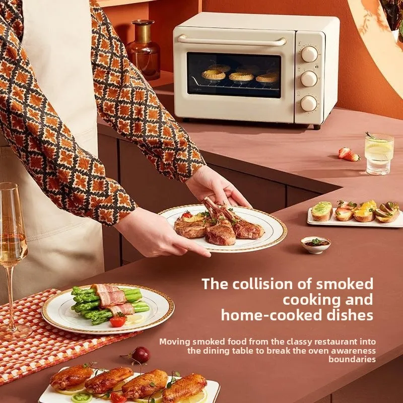 家庭用小型燻製調理ベーキング多機能自動電気オーブン BZK-KX01