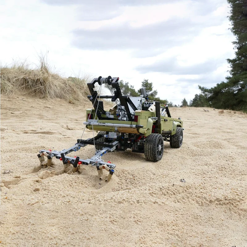 2111pcs MOC Mad Maxer Clawcar 2 Post-Apocalyptische Wasteland Voertuig DIY Model Bouwstenen Verjaardag Speelgoed Gift