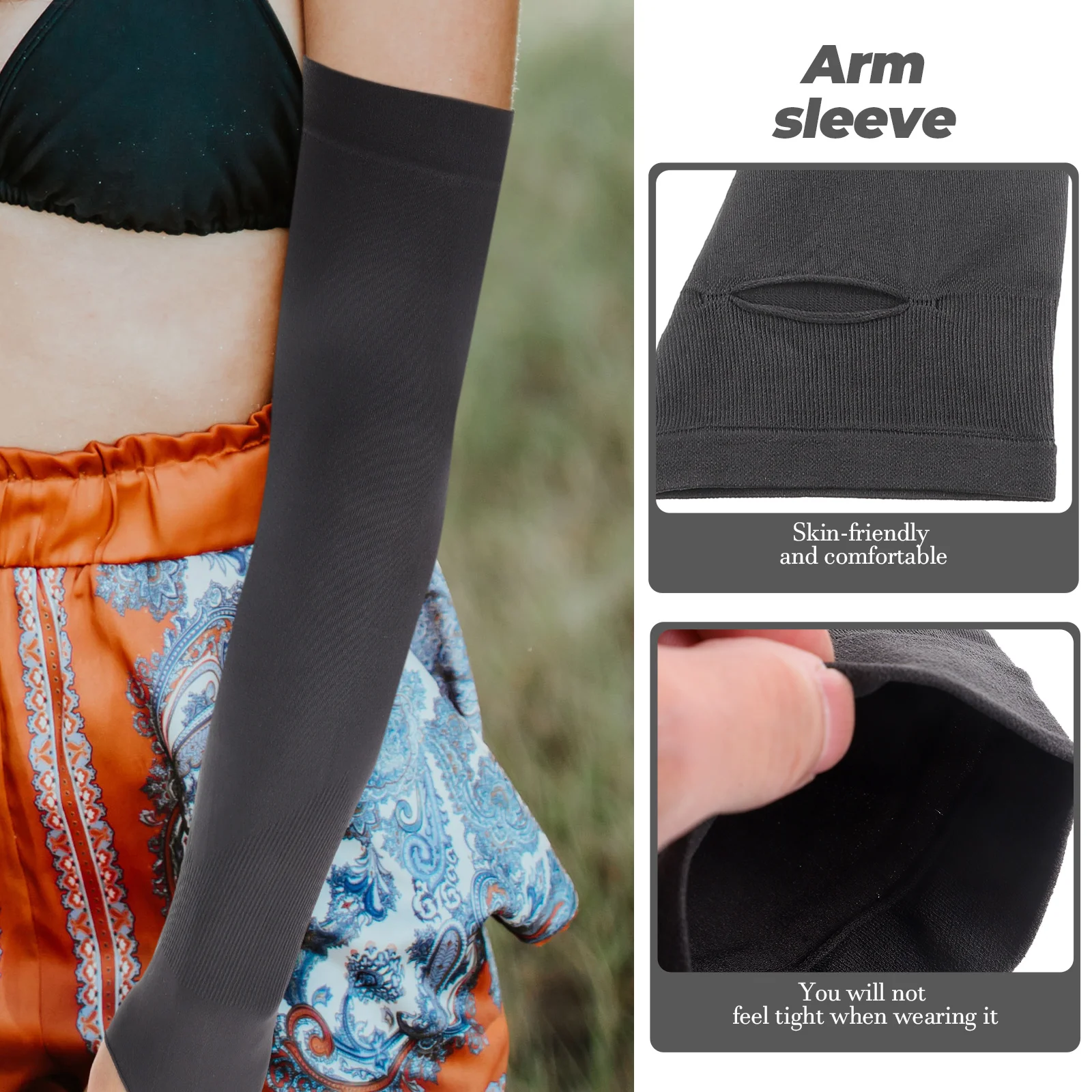 Arm Sleeves for Men Baseball Protective Gloves 4050X1000X020CM Covers Women Driving Farmers Elastic Protectors Ice Man Miss