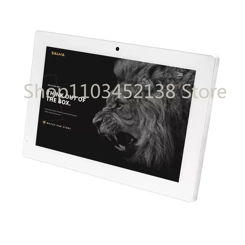 2023 Sunworld 10.1'' RJ45 Android Wall POE Tablet Wall Mount VESA 75*75 Monitor