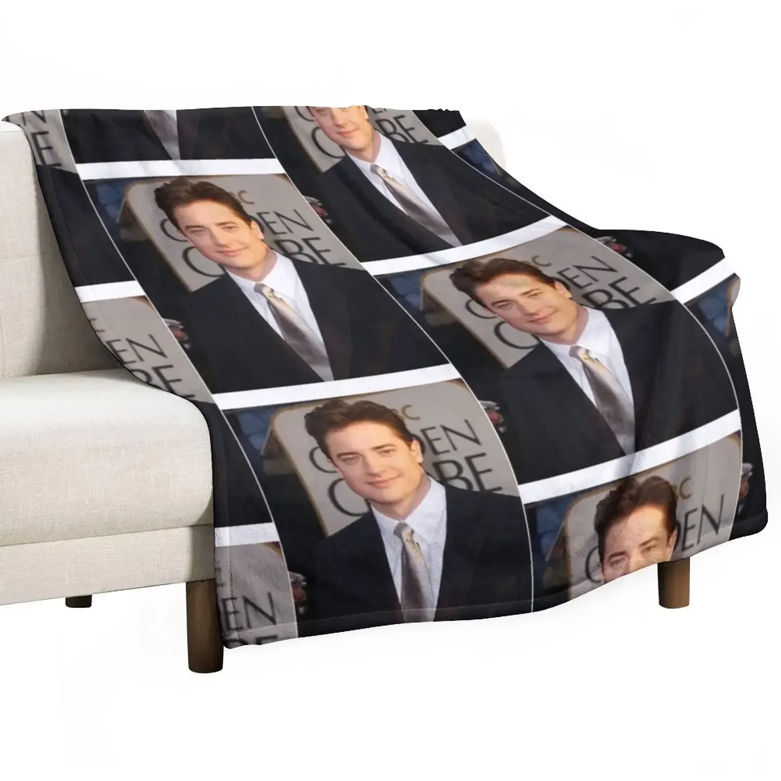 Brendan Fraser business Throw Blanket manga Extra Large Throw Large Blankets