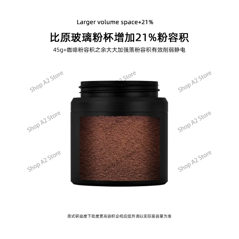 Modified C40c60 Hand Crank Bean Grinder MK4MK3 Strong Magnetic Attraction Aluminum Alloy Powder Cup and Can