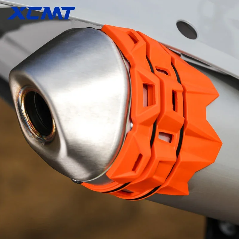 Motorrad-Auspuffschutz-Set mit Schalldämpferabdeckung und Auspuffstopfen für KTM Yamaha Husqvarna Dirt Pit Bike MOTO Zubehör – Detail 2