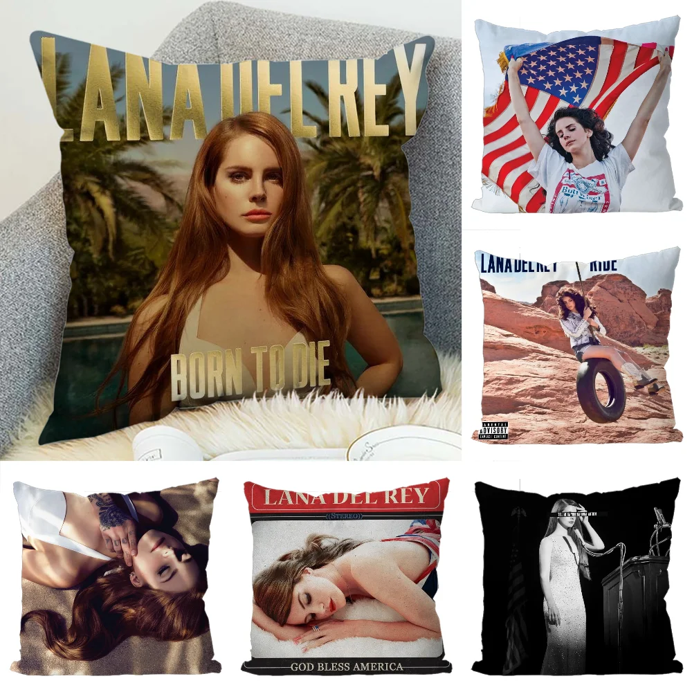 

Cushion Cover 45x45 Lana Del Rey Pillow Cases Decorative Pillowcase Decor 40x40 Pillowcases for Pillows 45x45 Cushions Covers