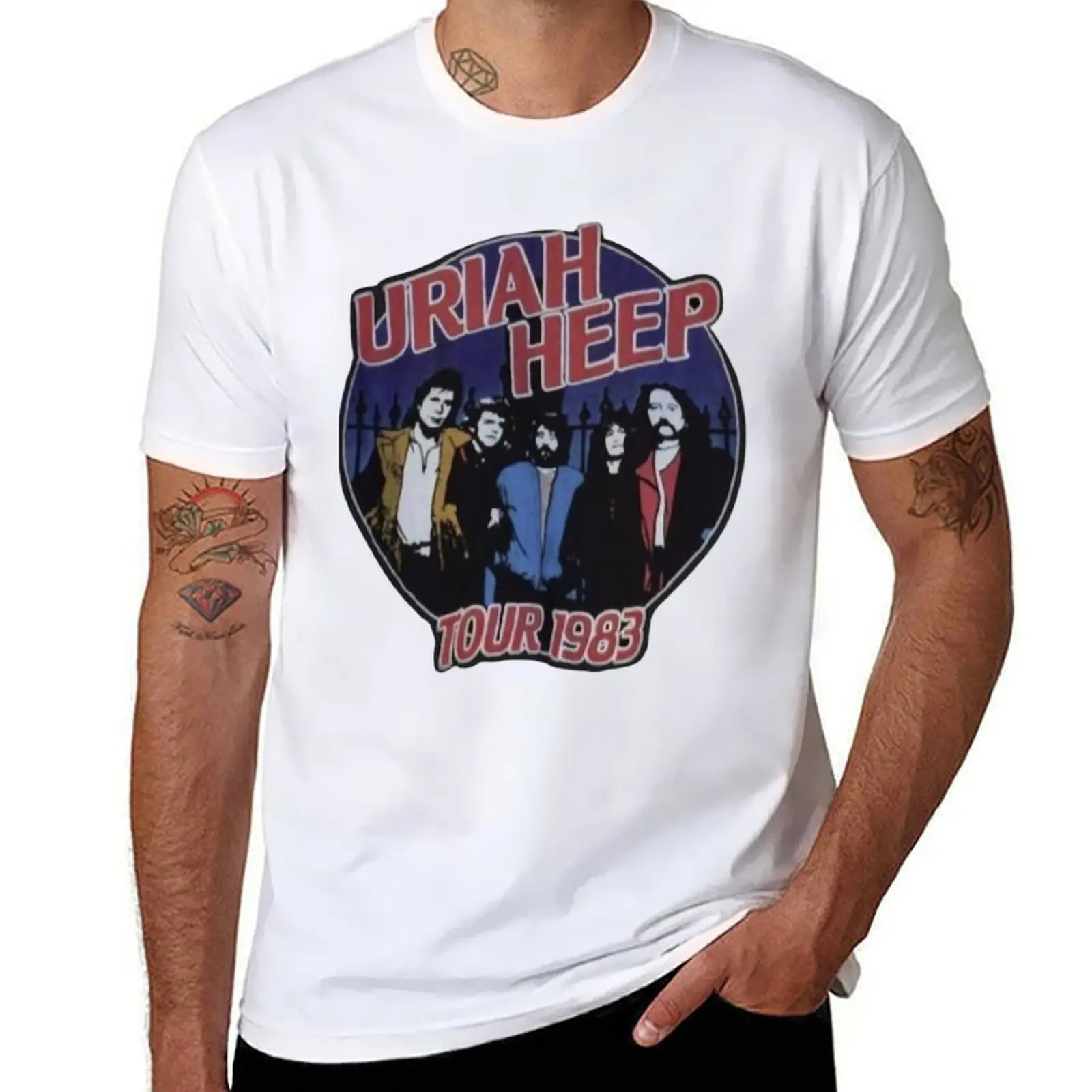 

Uriah heep T-Shirt t shirts designer black cotton t-shirt plain for man package T-Shirt