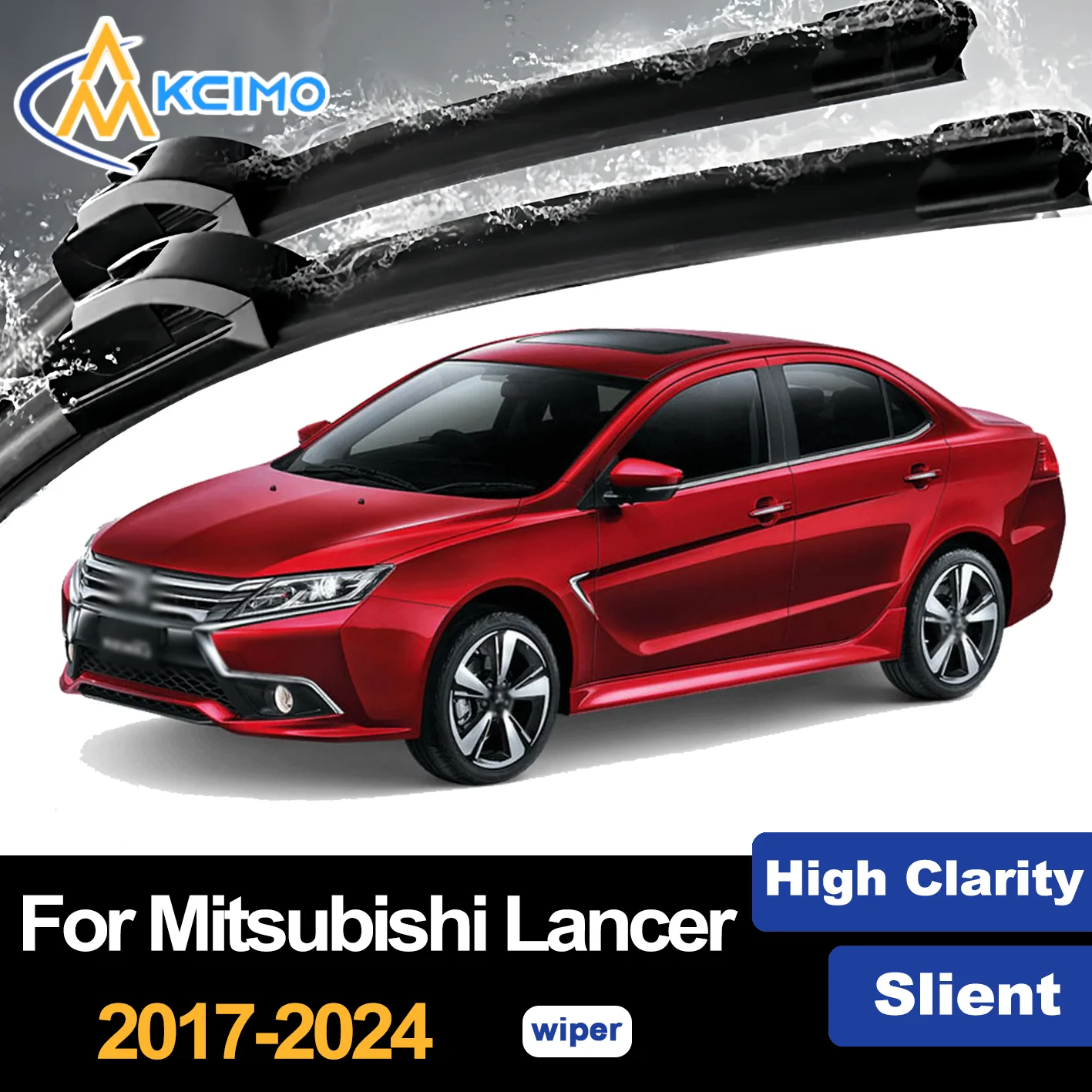 

For Mitsubishi Lancer 2017-2024 Mitsubishi Grand Lancer Front Wiper Blades Car Windscreen Windshield Window Wiper Accessories