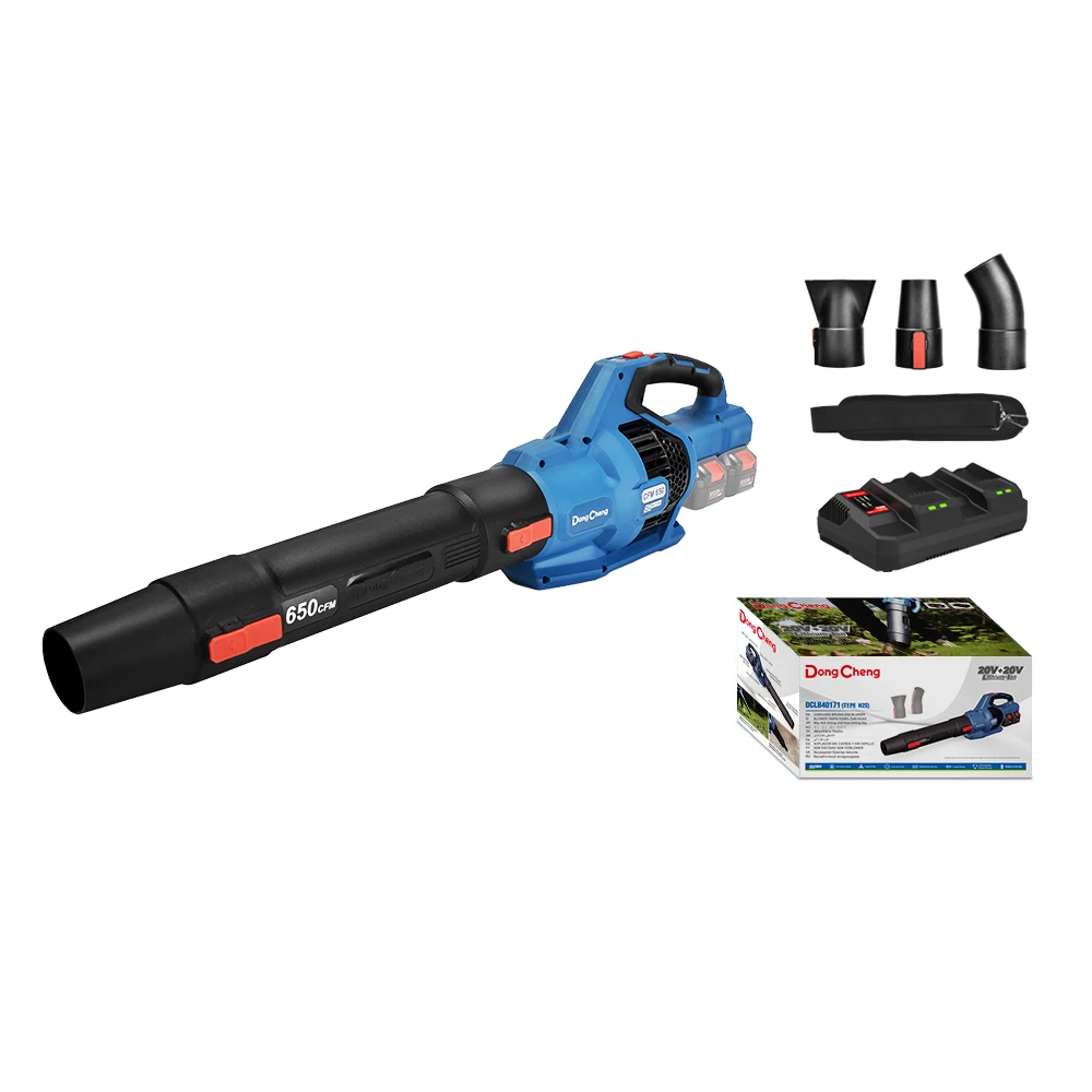 

DongCheng Cordless Garden Tools 20V Portable Leaf Blower Professional Electric Snow Blower