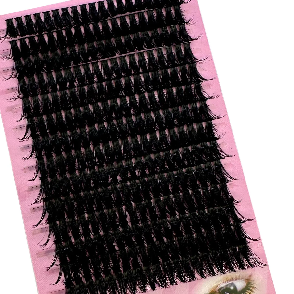 NEW 266 Bundles/Box Individual Lashes 80D Eyelash Extension Natural Style Individual Eyelashes Handmade Eyelash Bundles