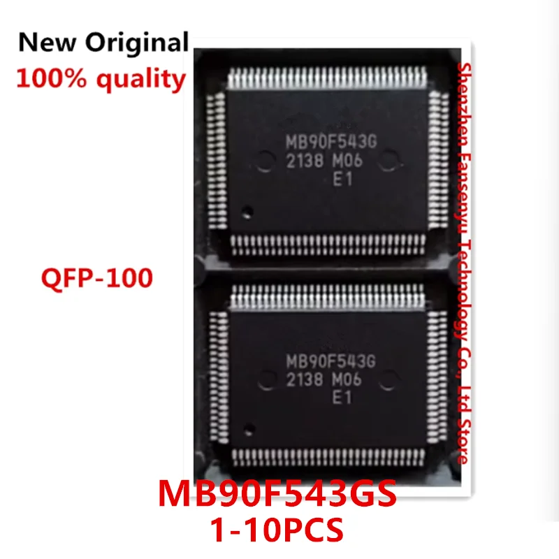 

(1-10 Piece)100% New Original MB90F543GS MB90F543G MB90F543 90F543 QFP100 Brand